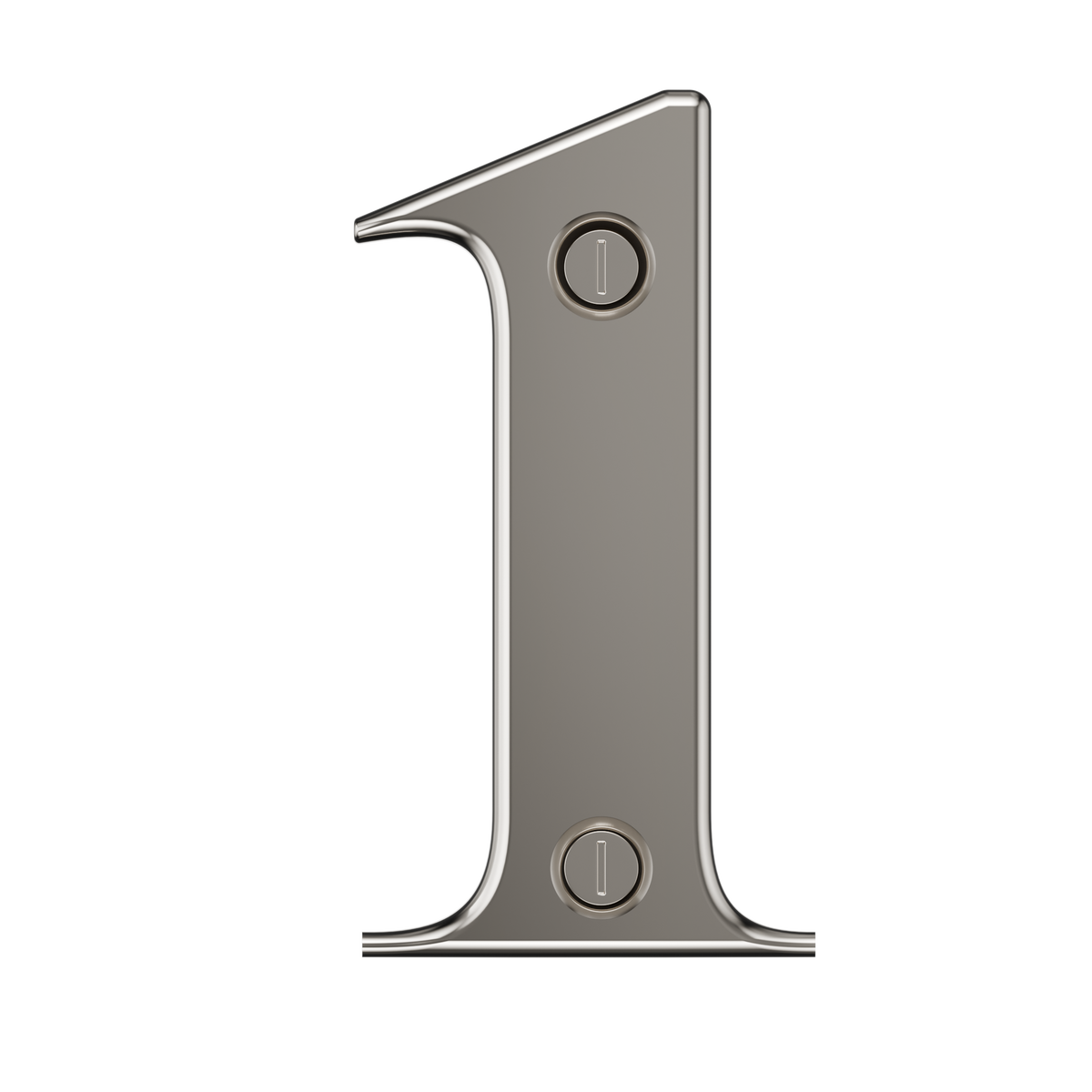 Door Numbers 0-9 & Letter A-E Chrome