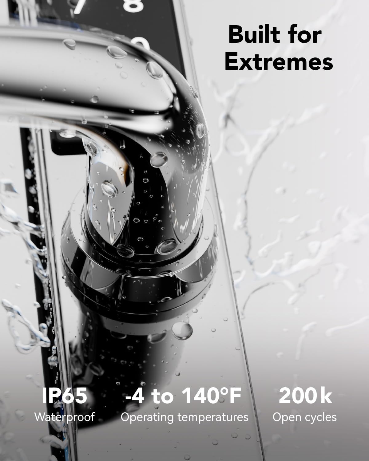 Origin Smart Plus Square Handle Polished Stainless Steel