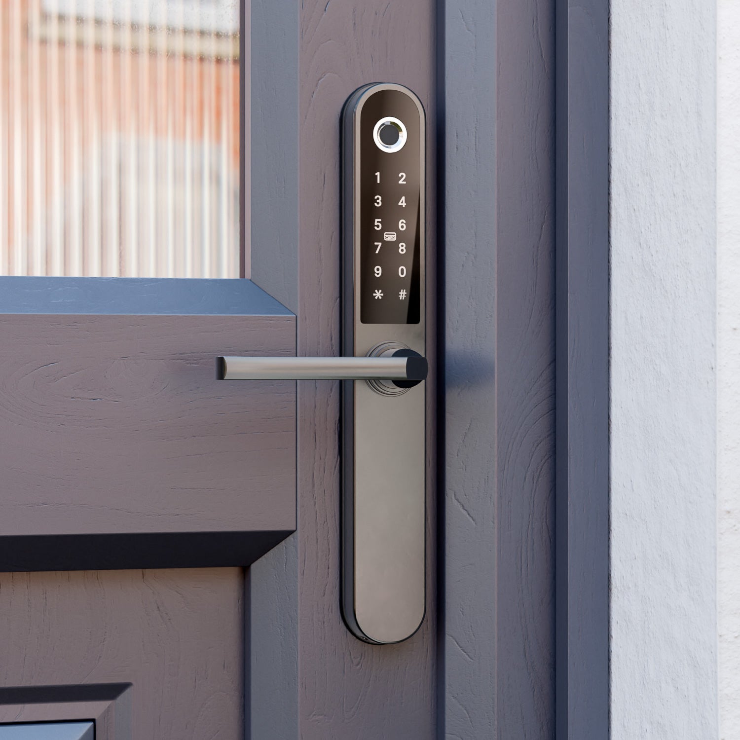 Apollo keyless smart lock fingerprint deadbolt