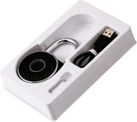 Blusafe Fingerprint Padlock, Smart Fingerprint Padlock, Anti-Theft, IP66, 20 Fingerprints