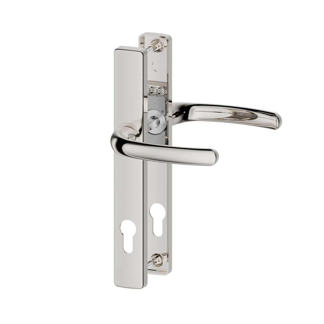 Direkt Hybrid Standard Türgriff Lev/Lev 215mm Chrom-SQ