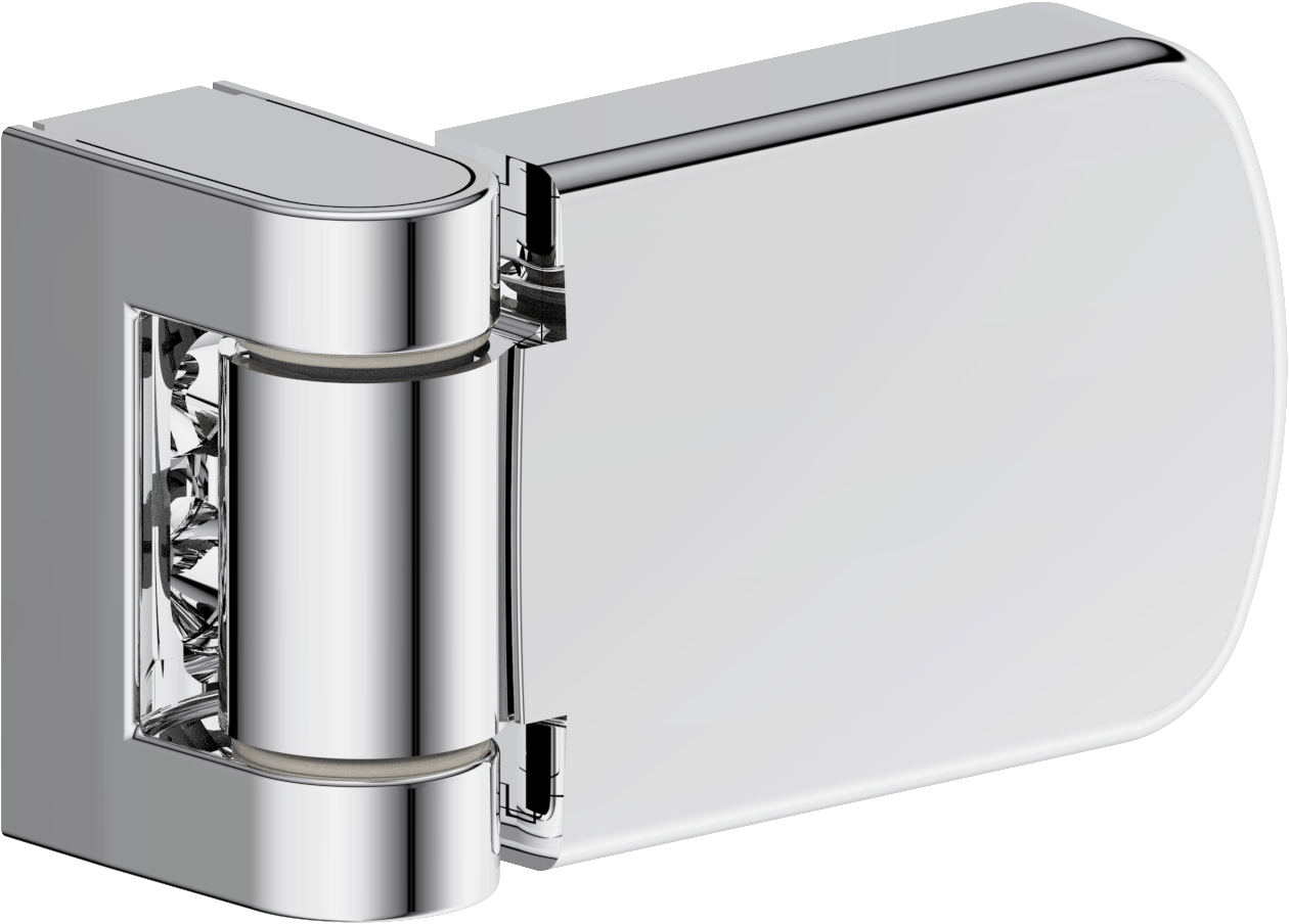 Direkt Hybrid-Scharnier 21 mm Chrom