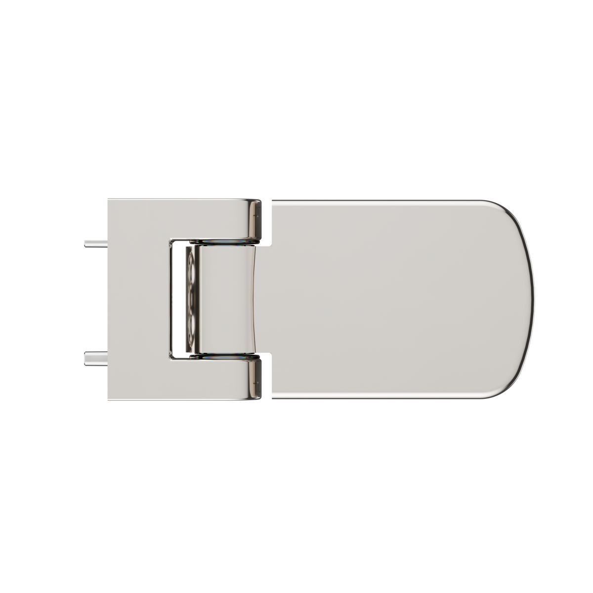 Direkt Hybrid-Scharnier 21 mm Chrom