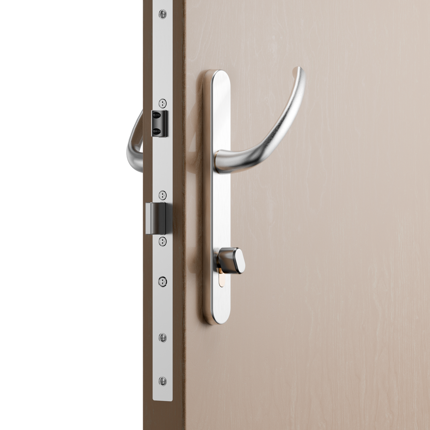 (test) left to lock Mortise lock body