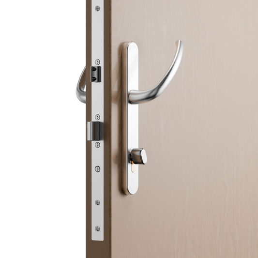 (test) left to lock Mortise lock body