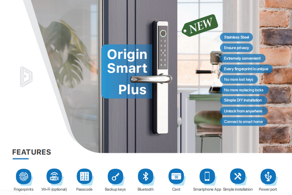 Origin Smart Plus Brushed Stainless Steel