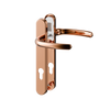 Direkt Hybrid Standard Door Handle Lev/Lev 122mm Rose Gold
