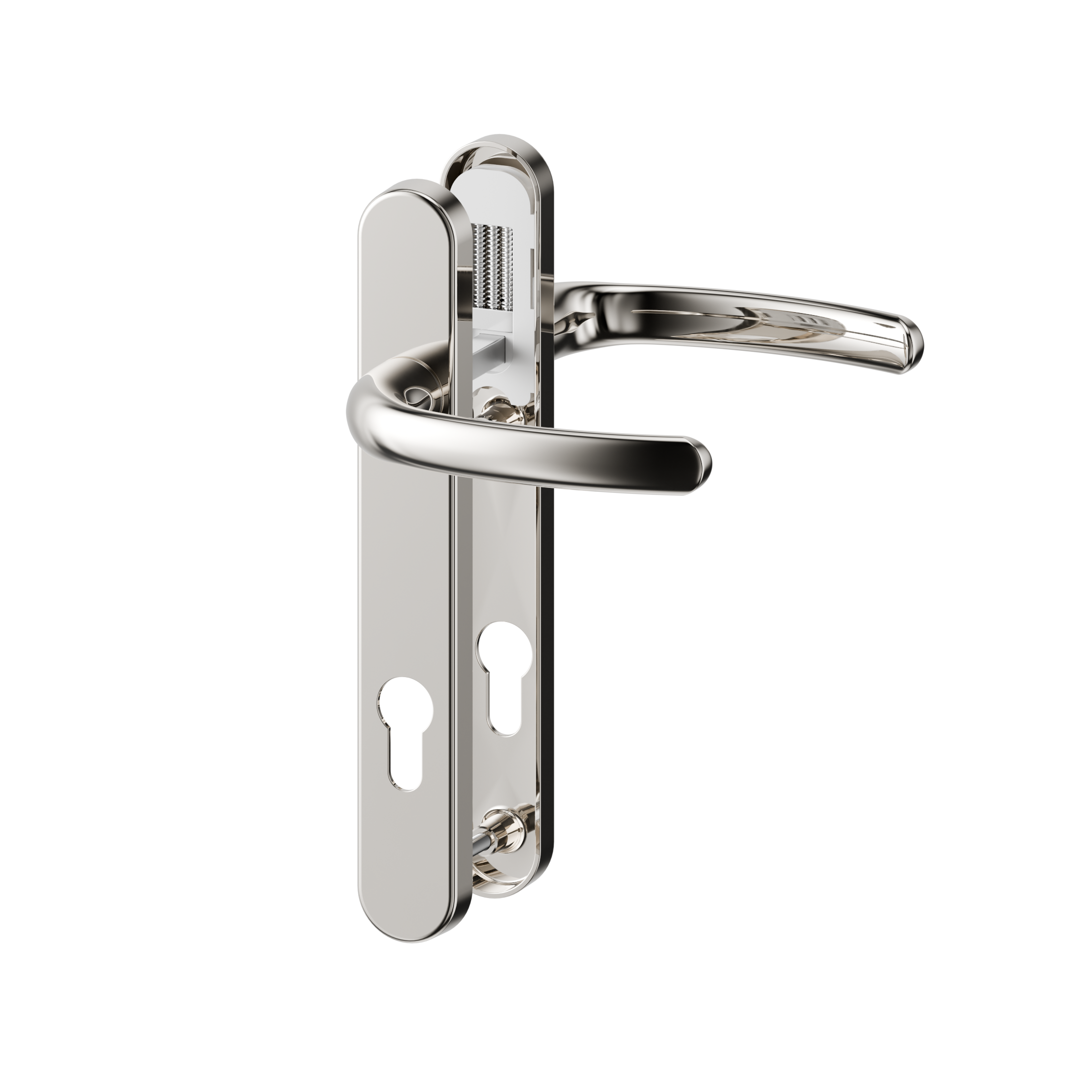 Direkt Hybrid Standard Door Handle Lev/Lev 122mm chrome