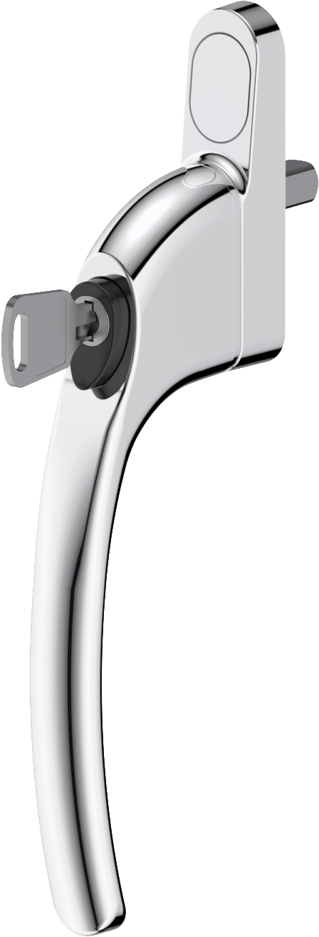 Direkt Hybrid Espag Handle Inline 40mm Chrome