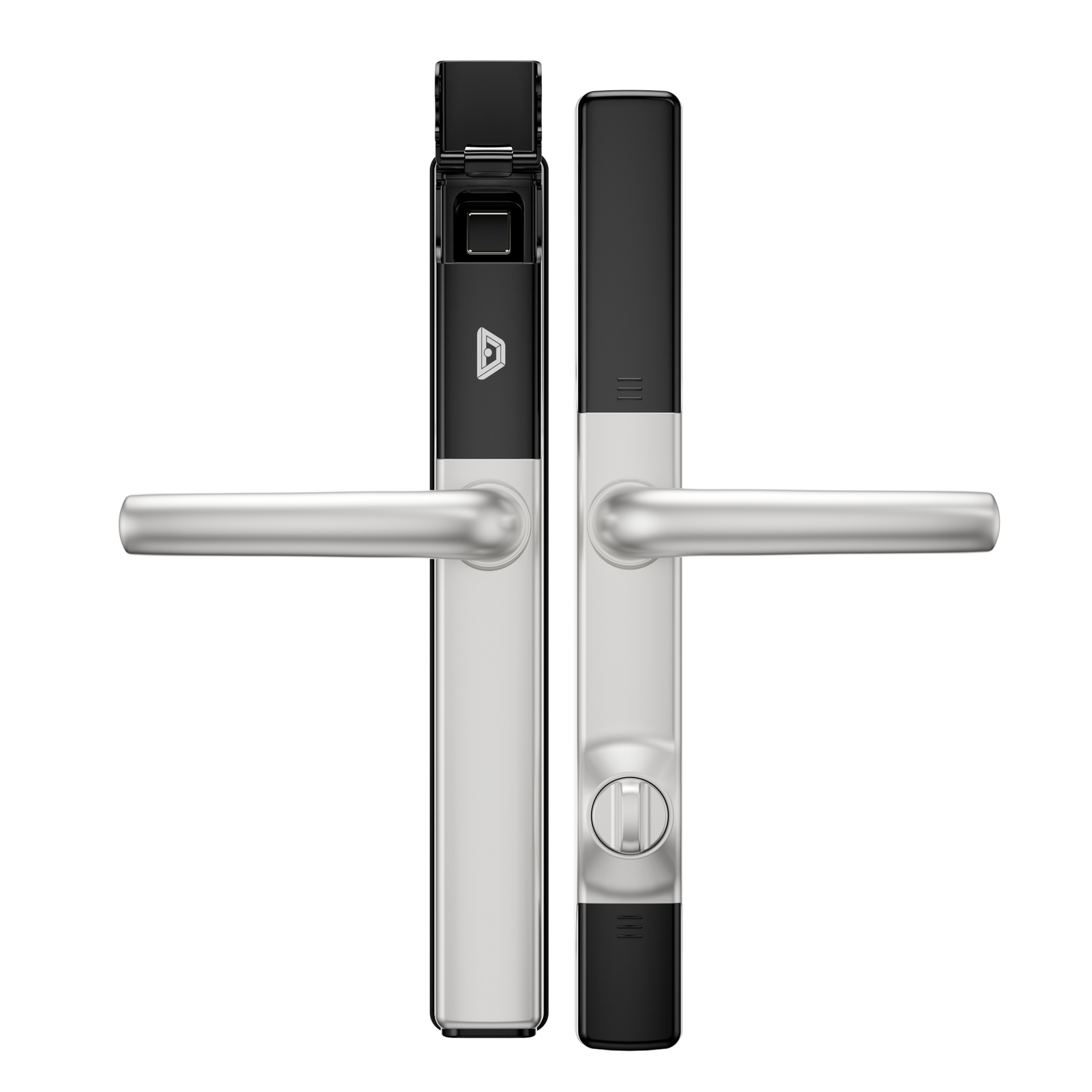 Cerradura inteligente Origin, cerradura multipunto de elevación para bloquear 92PZ y cerradura de embutir, cromo satinado