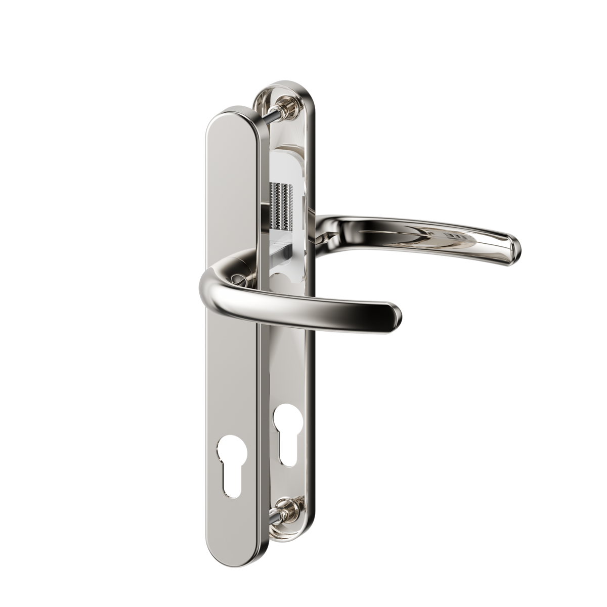 Direkt Hybrid Standard Türgriff Lev/Lev 215mm Chrom-R